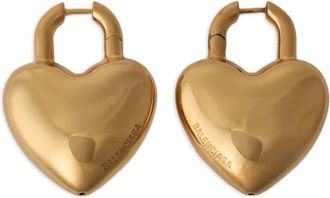 Balenciaga Hartvormige oorringen - Goud