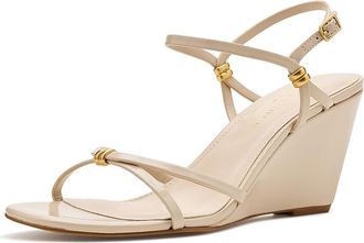 Marc Fisher Faithy Womens Dress Sandals Light Natural Leather : 9.5 M
