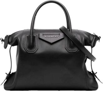 Givenchy Pre-owned Antigona - Dames - Vintage Handtas - Zwart - ONE Size - Leer - Vintage