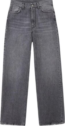 Dagmar Wide Leg Denim - Dames - Loose Fit Jeans - Grijs - W28 L32 - Denim - Jeans