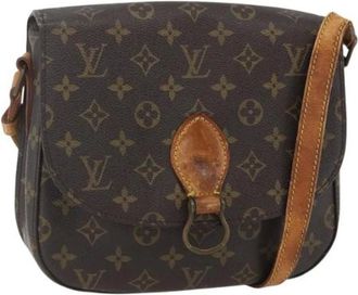 Louis Vuitton Pre-owned Cross Body Bags, female, Brown, Size: ONE SIZE Pre-owned Canvas Cross Body Bag