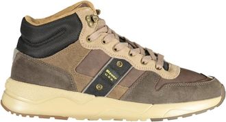 Blauer Ozark 04/Nus Sneaker - Heren - Schoenen - Bruin - Maat: 41 EU Leer