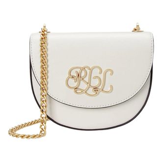 Ralph Lauren Small Witley Crossbodytas - Dames - Schoudertassen - Wit - ONE Size - Leer - Tassen