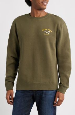 Dark Seas Headmaster V3 Graphic Sweatshirt in Army at Nordstrom, Size Xx-Large