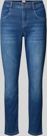 Brax Brax Slim Fit Jeans mit Eingrifftaschen Modell SHAKIRA in Dunkelblau, Gr&ouml;&szlig;e 34