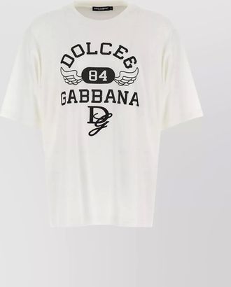 Dolce & Gabbana logo print cotton t-shirt