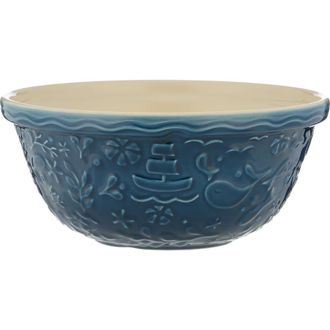 Mason Cash Nautical Collection Boat Size 12 Mixing Bowl, 4.25 Quart in Blue at Nordstrom