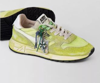 Autry reelwind low top sneakers nylon suede