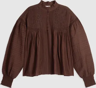 Vanessa Bruno Blouse Dahlia Marron