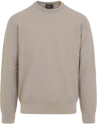 Brioni Cotton And Silk Pullover