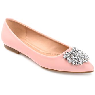 Journee Collection Women & apos;s Renzo Medium and Wide Width Dress Flats