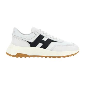 Hogan Hyperlight Sneakers - Heren - Sneakers - Wit - 43 1/2 EU - Leer - Schoenen