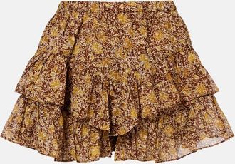 Isabel Marant Shorts Jocadia in voile di cotone