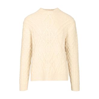 Isabel Marant Harold Jumper - male - Isabel Marant - Round-neck Knitwear - Beige - M - Knitwear