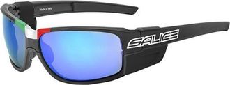 Salice 015 ITA NERO/RW BLU Mens Sunglasses Black Size Standard