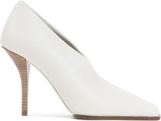 Alaia White Leather Heels