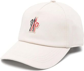 Moncler Cappello da baseball in cotone - Toni neutri