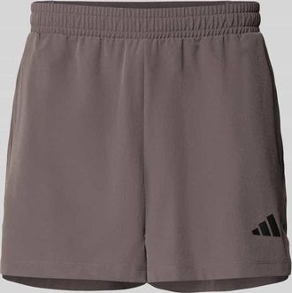 adidas Regular Fit Sport-Shorts mit elastischem Bund in Anthrazit, Gr&ouml;&szlig;e XXL