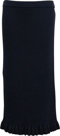 Michael Kors Rok met ruches - Blauw