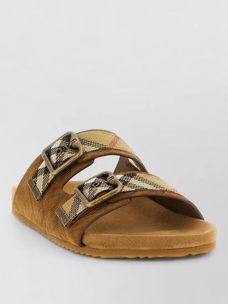 Burberry leather urchin sandals