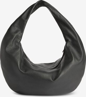 Flattered Halbmondf&ouml;rmige Wildleder-Umh&auml;ngetasche Alva