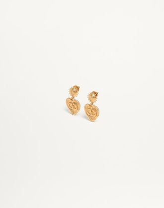 Valentino Garavani Orecchini In Metallo Fil Perdu Donna ANTIQUE BRASS UNI