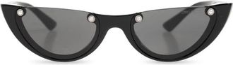 Jimmy Choo London Cat-eye Zonnebrillen - Dames - Zonnebrillen - Zwart - 53 MM - Accessoires