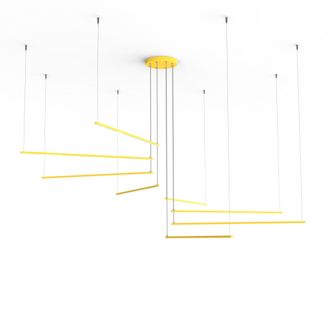 Lumicom Radius Lampara De Techo 8x Monocolor Mate