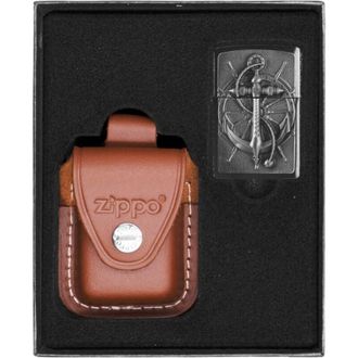OEM Encendedor Zippo Nautic Emblem Set De Regalo N.&ordm; 2