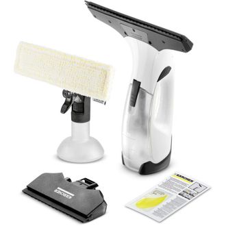 Karcher Aspiragocce wv 2 Plus n - Serbatoio acqua sporca: 100 ml - Autonomia: 35 min - Tempo di ricarica della batteria: 230 min - Karcher
