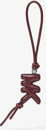 Michael Kors Puffy Logo Leather Bag Charm