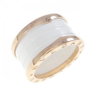 Bulgari B.Zero1 Pink Gold (18K) Ceramic Band Ring (Pre-Owned)