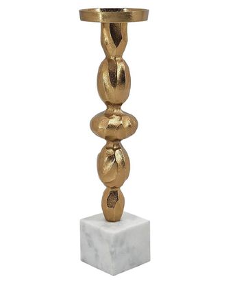 A&B Home Aluminum Diamond Stem Pillar Holder