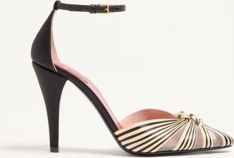 Valentino Garavani Annine Pump in Satin 100mm Wo