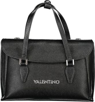 Valentino Gestructureerde Satchel - Dames - Handtassen - Zwart - ONE Size - Tassen