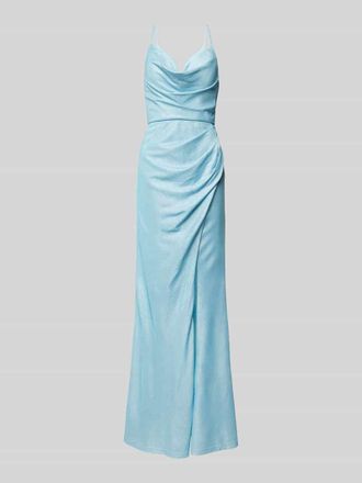 Luxuar Luxuar Abendkleid mit Effektgarn in Bleu, Gr&ouml;&szlig;e 36
