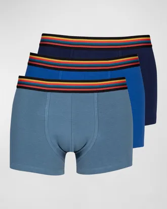 Paul Smith Men & apos;s 3-Pack Cotton-Stretch Trunks
