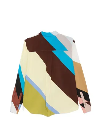 Paul Smith Geometric Colorblock Shirt - Multicolor