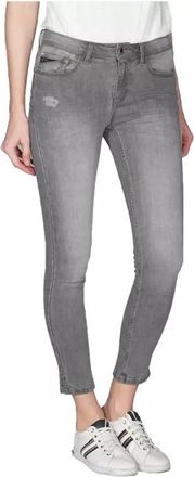 Yes-Zee YES Zee, Mujer, Vaqueros, Gris, Talla: W26