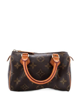 Louis Vuitton Speedy Mini HL Handbag Monogram Canvas satchel - Marrone