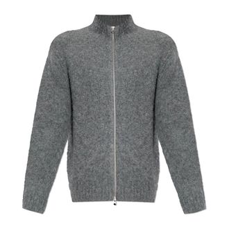 Samsøe & Samsøe Cardigans, male, Gray, Size: XL Sajean Zip Cardigan