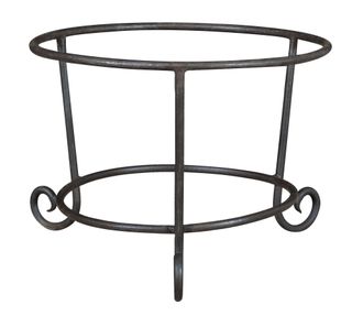 Biscottini International Biscottini - Base De Hierro Forjado A Mano Para El Porta Maceta