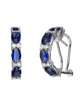 Genevive Silver Earrings