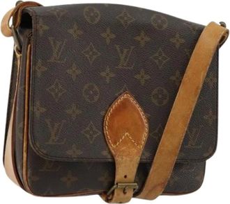 Louis Vuitton Pre-owned Cross Body Bags, female, Brown, Size: ONE SIZE Pre-owned Vintage Monogram Shoulder Bag