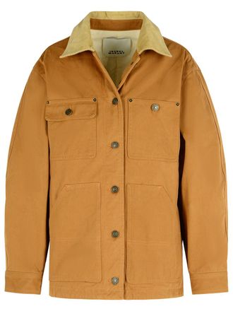 Isabel Marant Isabel Marant Ninon Baumwoll Cognac Jacke