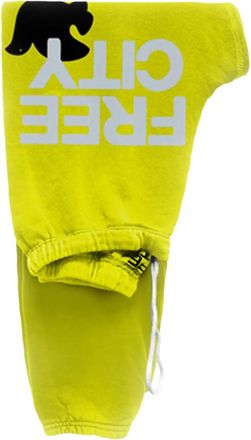 Freecity large sweatpant - Giallo