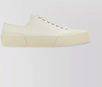 Jil Sander canvas low-top sneakers