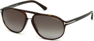 Tom Ford Zonnebrillen - Heren - Zonnebrillen - Bruin - 60 MM - Accessoires