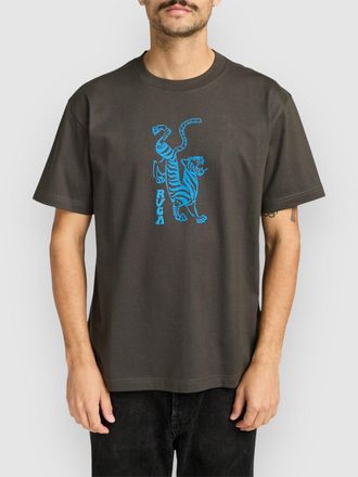 Rvca Balance Tiger T-Shirt schwarz