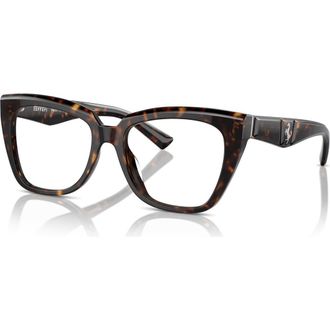 Ferrari 52mm Square optical glasses in Tortoise at Nordstrom